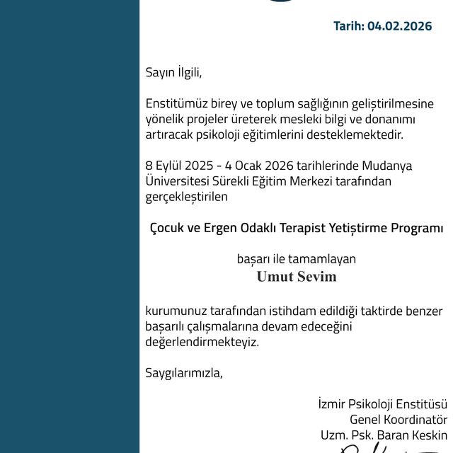 Resmi büyüt: certificate 10