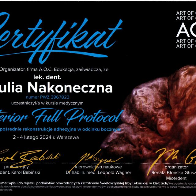 Powiększ obraz: certificate 9