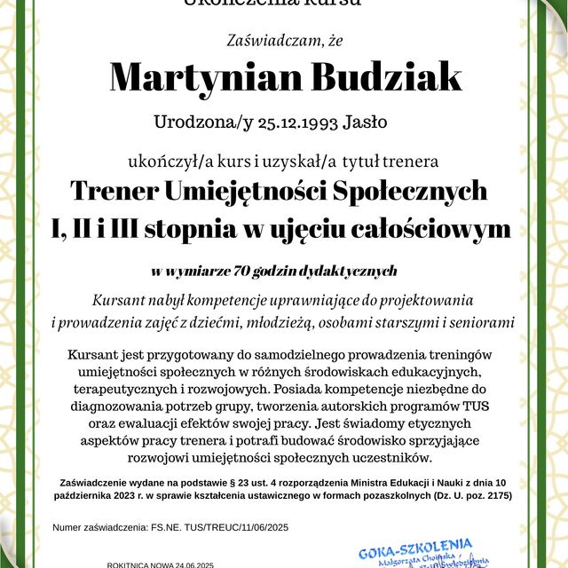Powiększ obraz: certificate 8