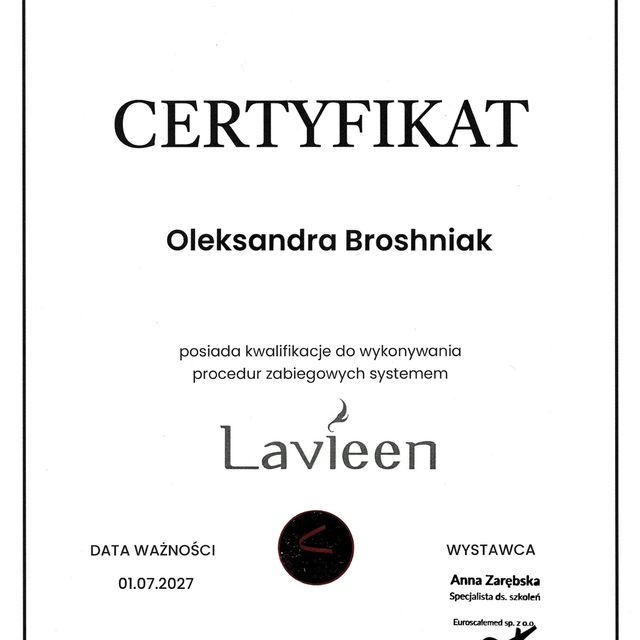 Powiększ obraz: certificate 8