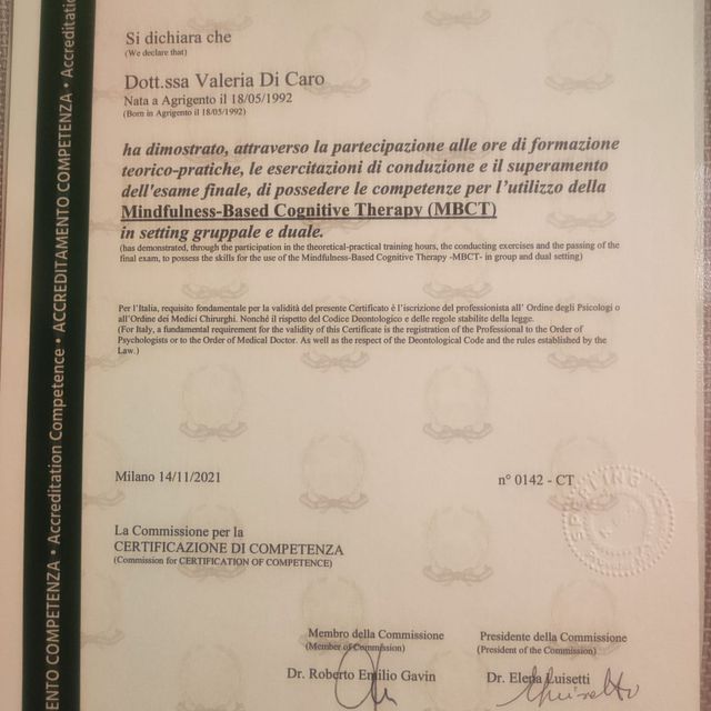 Ingrandire l'immagine: certificate 20
