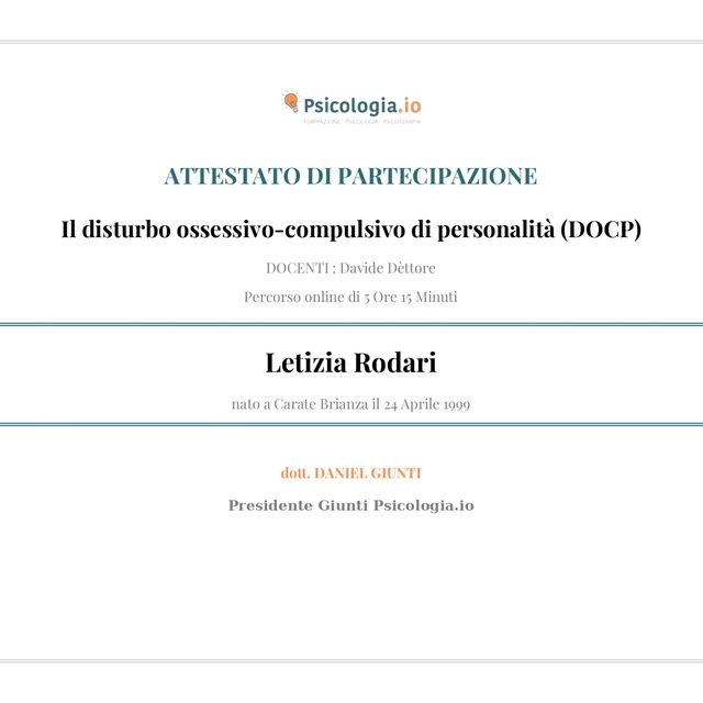 Ingrandire l'immagine: certificate 6