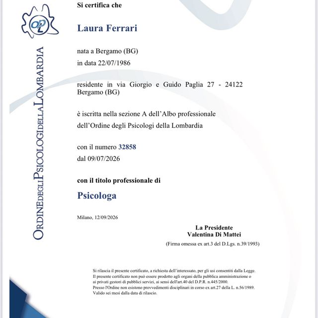 Ingrandire l'immagine: certificate 1
