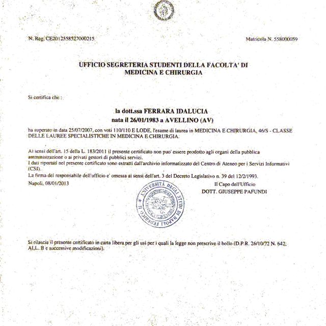 Ingrandire l'immagine: certificate 1