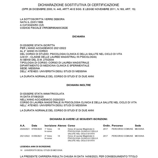 Ingrandire l'immagine: certificate 1