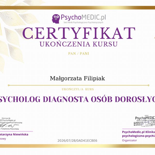 Powiększ obraz: certificate 10
