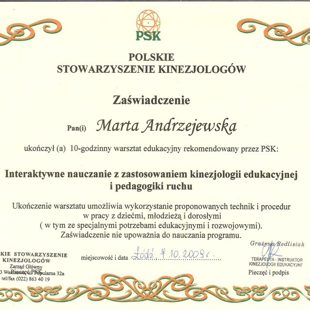Powiększ obraz: certificate 14