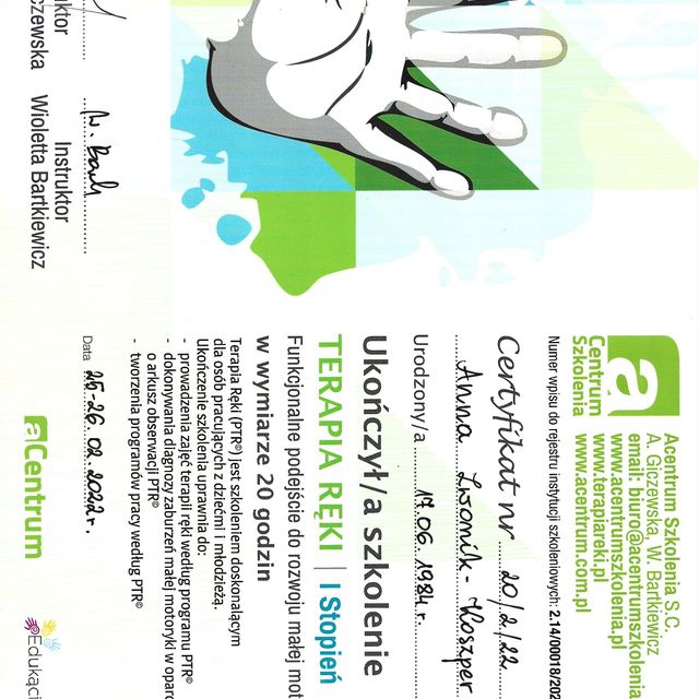 Powiększ obraz: certificate 13