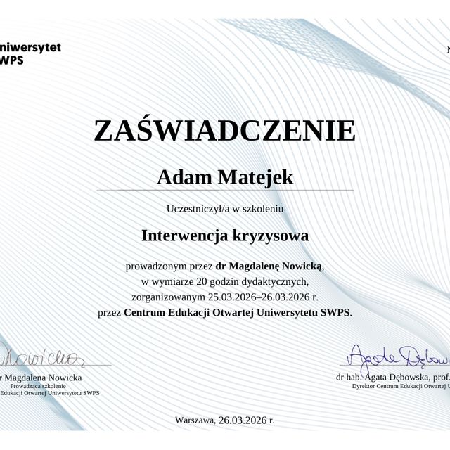 Powiększ obraz: certificate 8