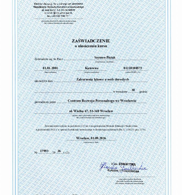 Powiększ obraz: certificate 1