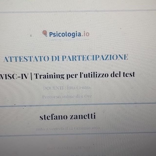 Ingrandire l'immagine: certificate 3