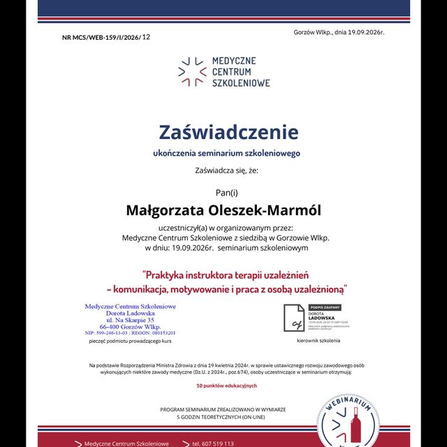 Powiększ obraz: certificate 12