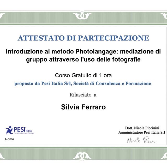 Ingrandire l'immagine: certificate 5