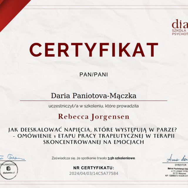 Powiększ obraz: certificate 9