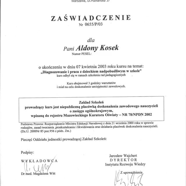 Powiększ obraz: certificate 5