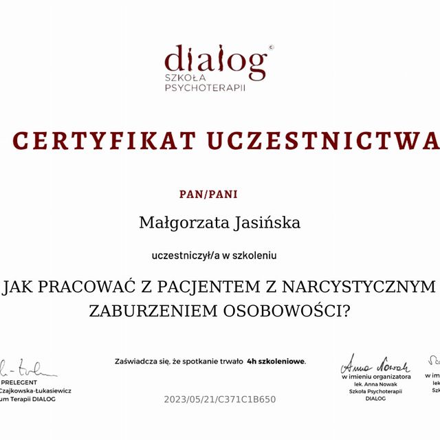 Powiększ obraz: certificate 6