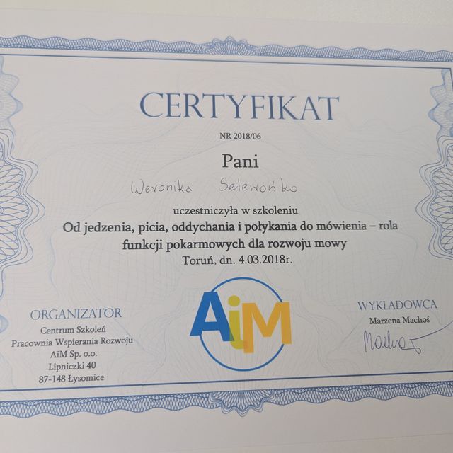Powiększ obraz: certificate 10