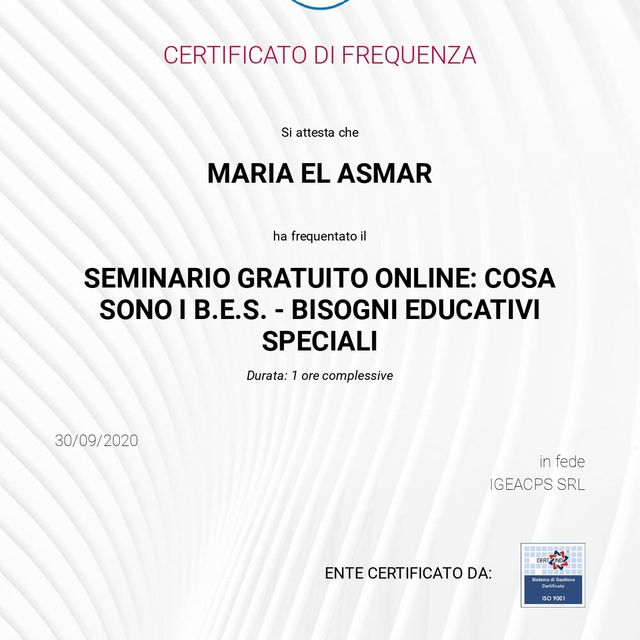 Ingrandire l'immagine: certificate 6
