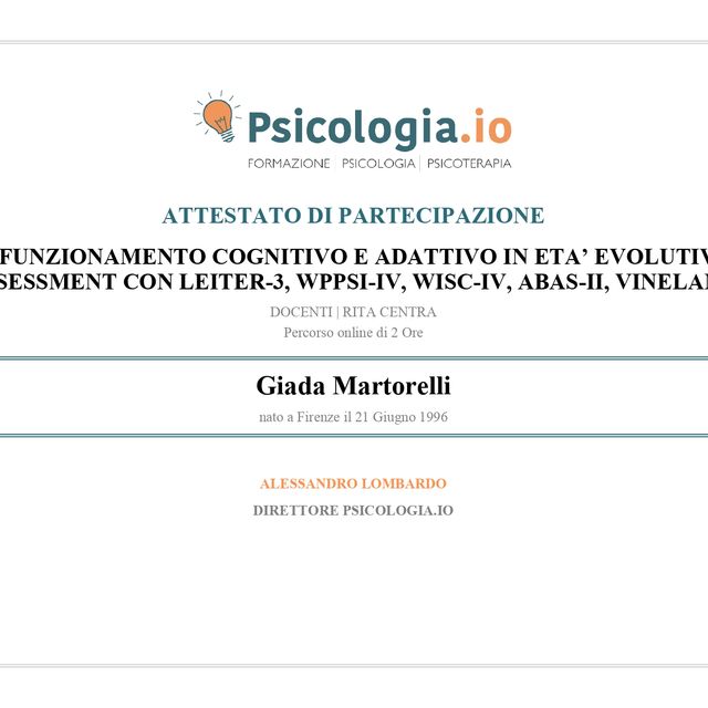 Ingrandire l'immagine: certificate 3