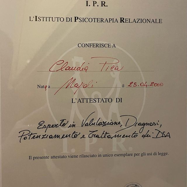 Ingrandire l'immagine: certificate 1