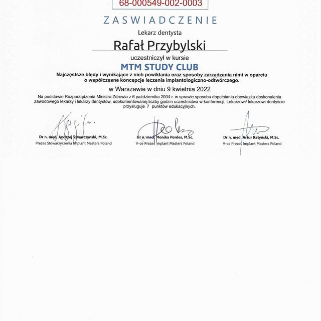 Powiększ obraz: certificate 45