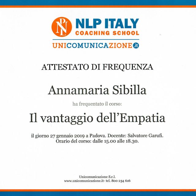 Ingrandire l'immagine: certificate 10