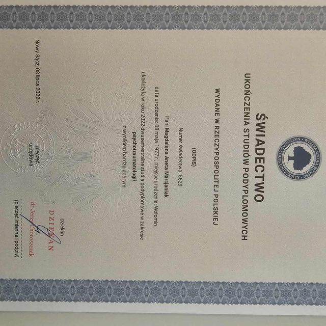 Powiększ obraz: certificate 17