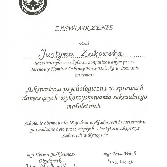 Powiększ obraz: certificate 10