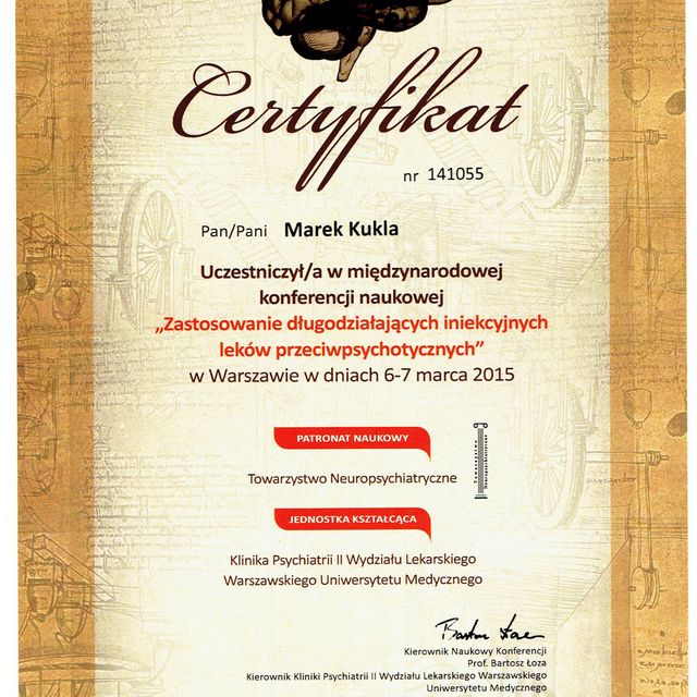 Powiększ obraz: certificate 8
