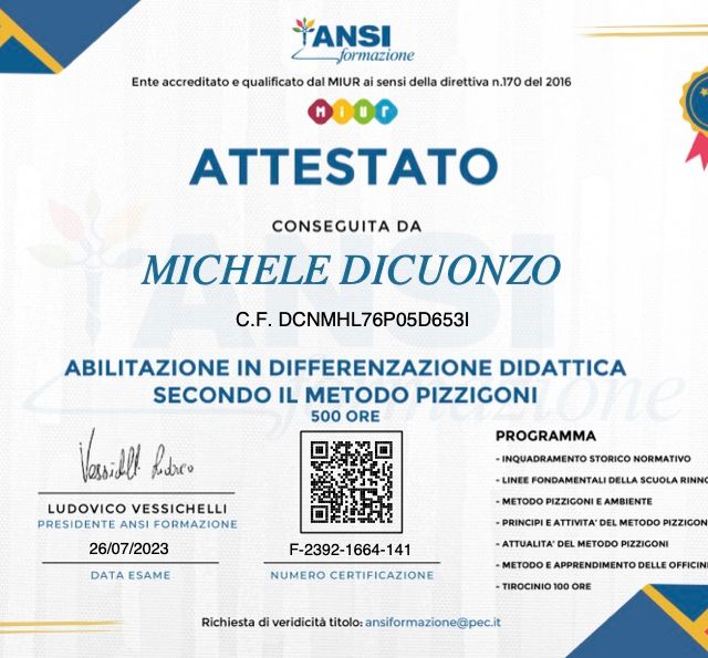 Ingrandire l'immagine: certificate 12