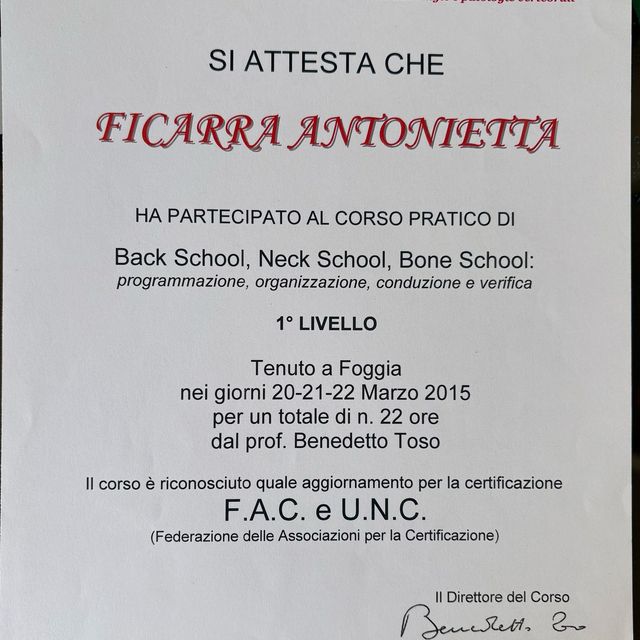 Ingrandire l'immagine: certificate 20