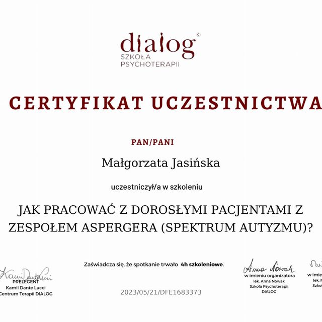 Powiększ obraz: certificate 35