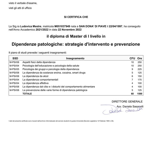 Ingrandire l'immagine: certificate 1