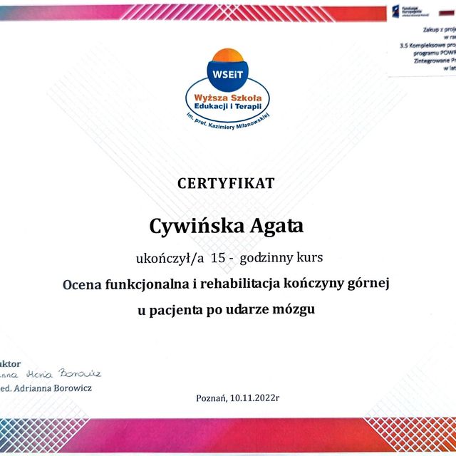 Powiększ obraz: certificate 10