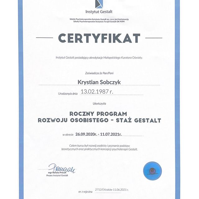 Powiększ obraz: certificate 4