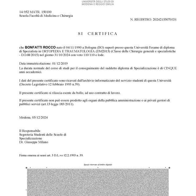 Ingrandire l'immagine: certificate 1