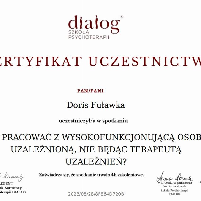 Powiększ obraz: certificate 8