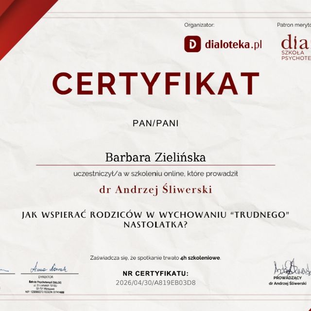 Powiększ obraz: certificate 1