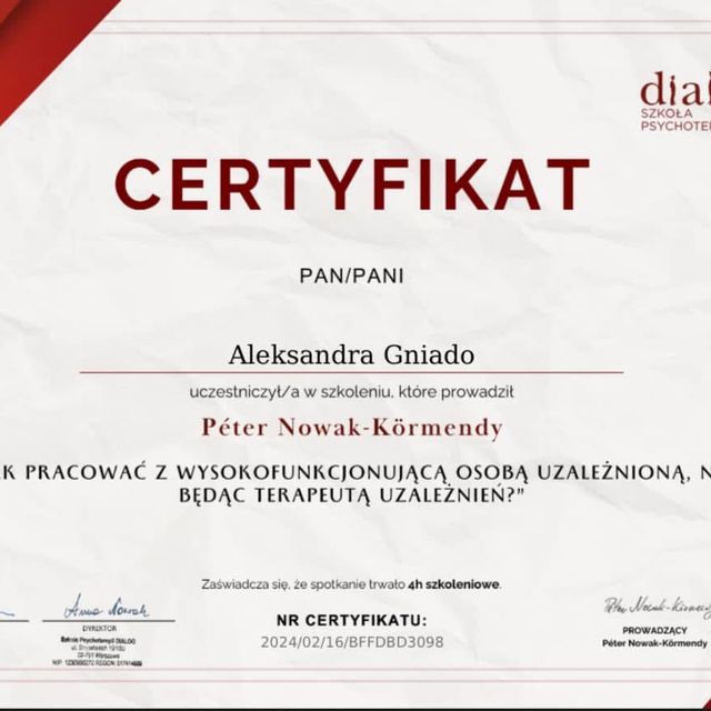 Powiększ obraz: certificate 20