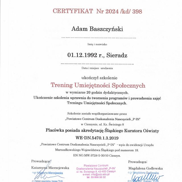 Powiększ obraz: certificate 1