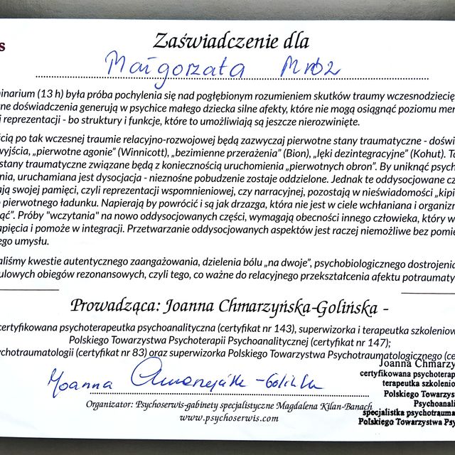 Powiększ obraz: certificate 8