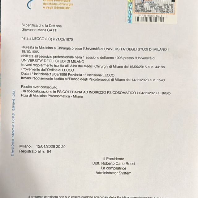 Ingrandire l'immagine: certificate 6