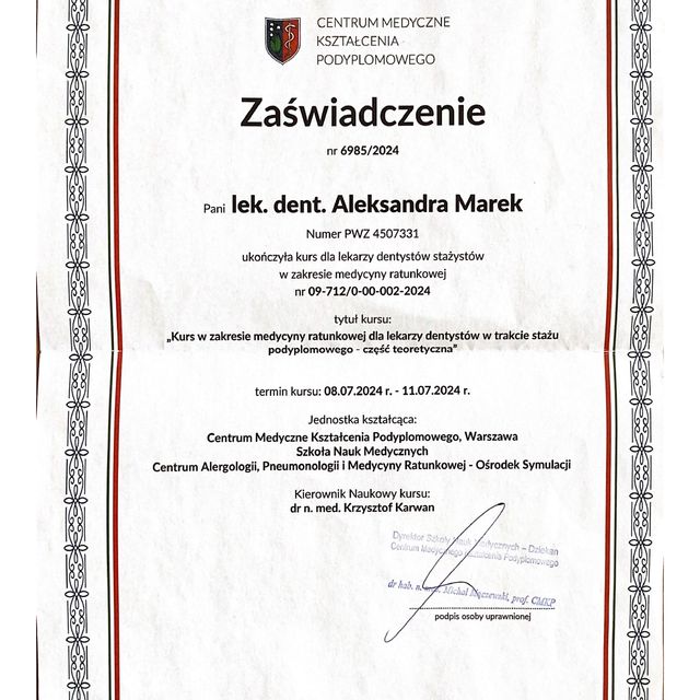 Powiększ obraz: certificate 9