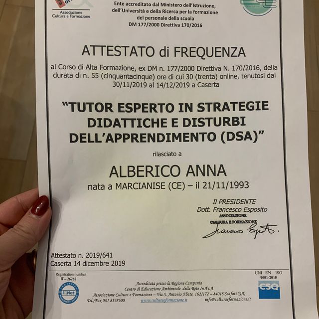 Ingrandire l'immagine: certificate 1