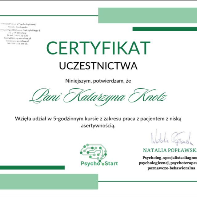 Powiększ obraz: certificate 9