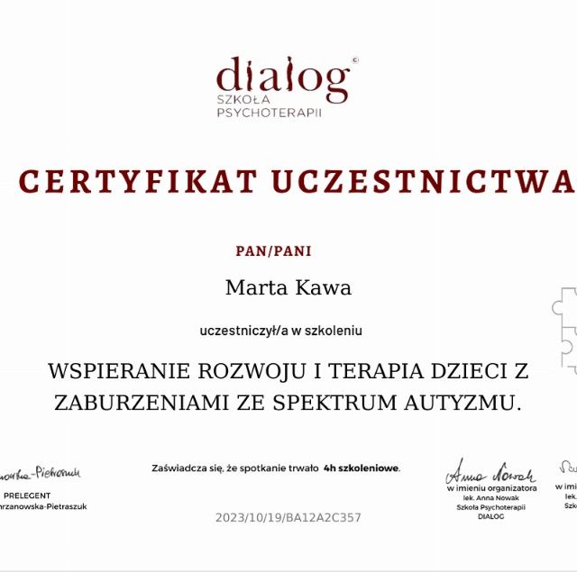 Powiększ obraz: certificate 8