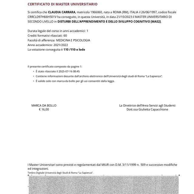 Ingrandire l'immagine: certificate 5