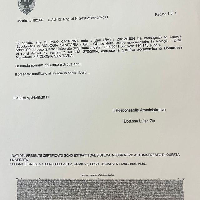 Ingrandire l'immagine: certificate 1