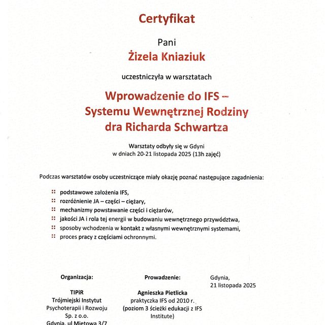 Powiększ obraz: certificate 14