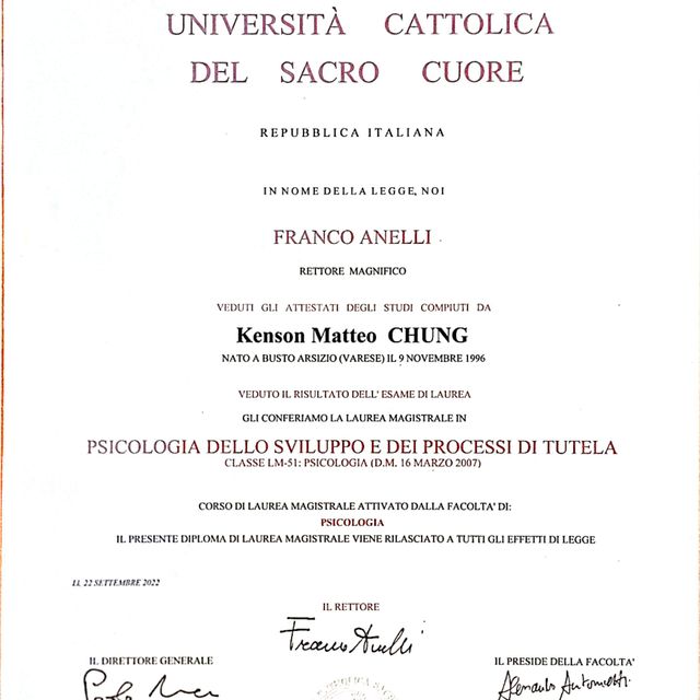 Ingrandire l'immagine: certificate 1